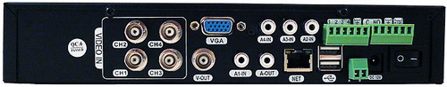 H.264 4CH AUDIO VIDEO RECORDER